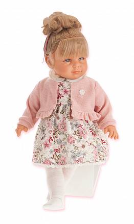 Кукла Нина в розовом, 55 см 